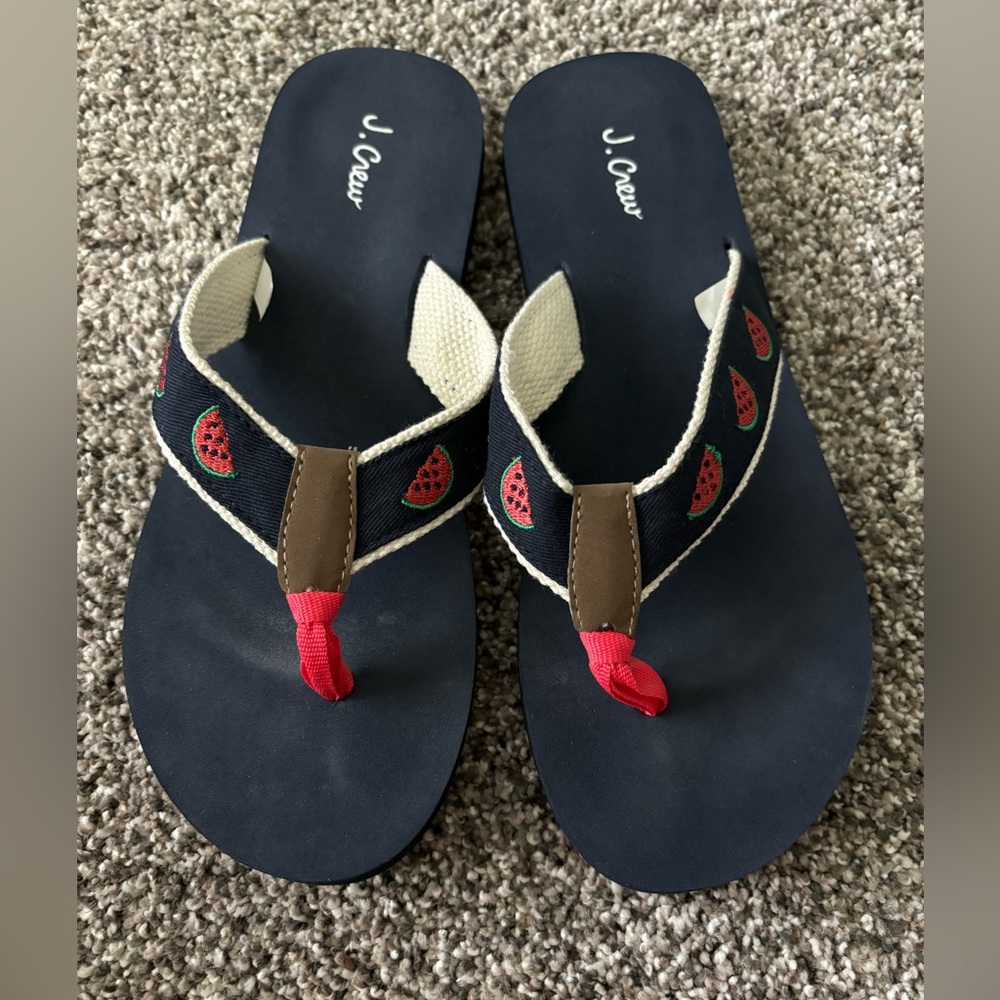 J.Crew Factory Watermelon Fip-Flops 7